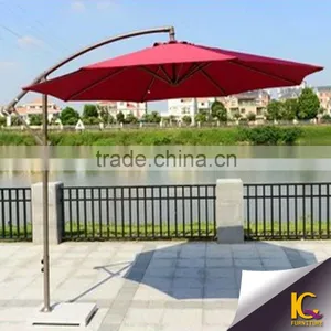UV Proof Outdoor Cheap Folding Bright Colored Patio Umbrella With 60kg Base thumbnail-1
