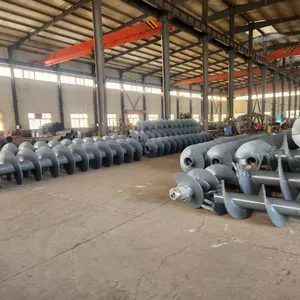 Professional CFA Auger With Continuous Flight Design - Ideal for Foundation Piling and Rock Drilling thumbnail-3