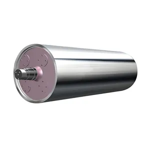 Industrial Hollow Steel Roller Chrome Plated Roller Mirror Finish Roller for China Factory thumbnail-1