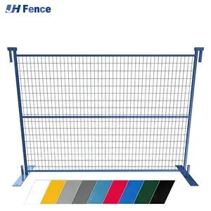 Manufacture Direct Outlet Powder Coated Waterproof Canada Style Temporary Fence for Dividing Different Areas thumbnail-1