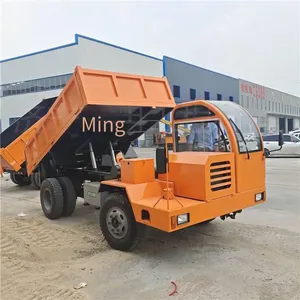 Mine Slag-hauling Wheeled Transport Vehicle, Four-wheel Drive All-terrain Loader, Engineering Transport Vehicle thumbnail-2