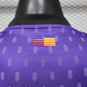 Barcelona Jersey 2026 Season La Liga Player Version Purple Football Shirt thumbnail-5