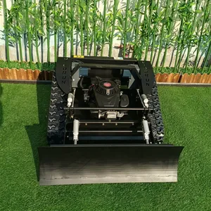 9HP Industrial Single Cylinder Loncin 224CC Gasoline Engine Tracked Remote Operated Bush Trimmer thumbnail-3