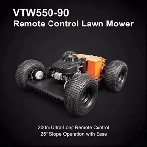 Vigorun Industrial Grade Single Cylinder Remote Control Wheel Lawn Mower Durable for Green Space Maintenance thumbnail-1