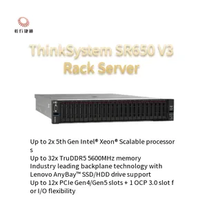 Lenovos ThinkSystem SR650 V3 2U Server | Supports Multiple Operating Systems thumbnail-1