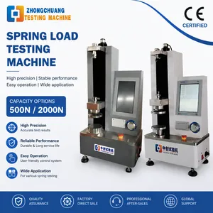 Zhongchuang LCD Touch Screen Digital Automatic Spring Load Testing Machine High Precision ±1% Lab Equipment Manufacturer thumbnail-1