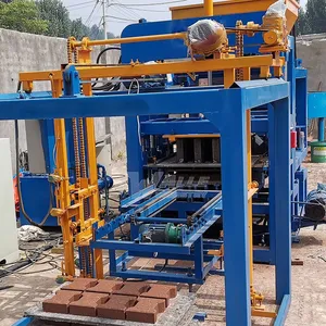 Fully Automatic Cement Brick Manufacturing Line Concrete Block Making Equipment thumbnail-2