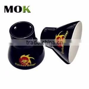 Outdoor Grill Accessories Bbq Tools Charcoal Bbq Ceramic Kamado Bbq Chicken Sitter thumbnail-1