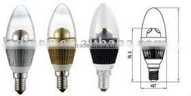 LED Clear Candle Bulb (LED Spot Lamp, LED Lighting Bulb) thumbnail-1