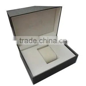 Luxury Pu Leather Watch Box With Velvet Ling Inside thumbnail-4