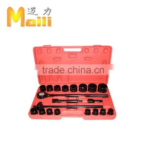 21pcs 3/4"DR (7/8"-2") Piastic Boxes Socket Wrench Set 6PT thumbnail-4