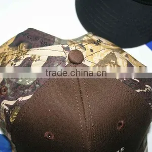 Custom Flat Brim Fitted Bill Snapback Cap thumbnail-2