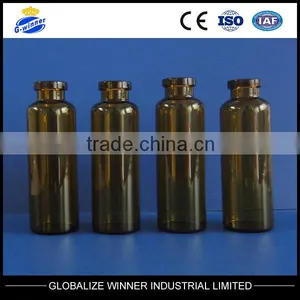 15ml Amber Tubular Glass Vial thumbnail-1