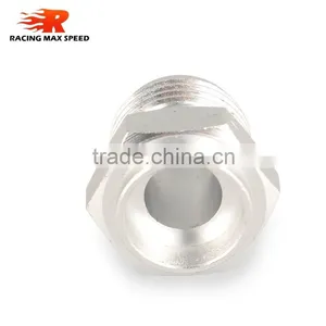 Real Alloy Fittings Hose Connector Wholesale An Male Aluminium Weld On Fitting Aluminum Hose Adapter AN4-ONE thumbnail-5