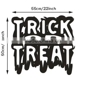 ALFOREVER Halloween Decal-Trick or Treat Decal-Wall Decal,car Decal,Laptop Decal-Halloween Decor thumbnail-3