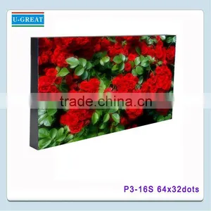 Latest Inventions Black Diamond Chip Fashion Show p3 Big Led Display Module thumbnail-1