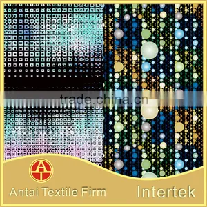 High Quality Stretch Knitted Printed Nylon Spandex Fabric for Garment and Underwear thumbnail-3