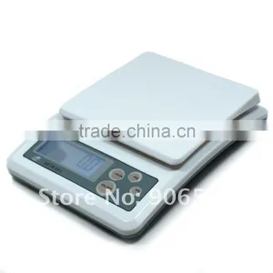 APTK461 5kgx1g Color White LCD Digital Electronic Compact Kitchen Scale thumbnail-1