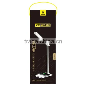New Arrival Baseus Ingert Series 2 In 1 LED Wireless Charging Table Lamp For Smart Phone US Plug TB-0111 thumbnail-1