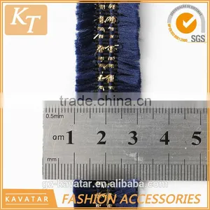 China Supplier Double Side Fringe Trim in Guangzhou thumbnail-2