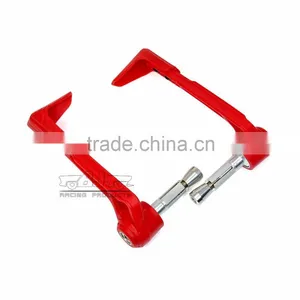 BJ-LG-004 Manufacture Red Bent Style Plastic Motorcycle Lever Guard Protector thumbnail-3