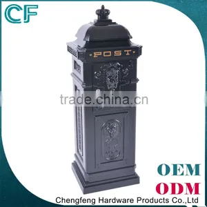 Hot Sale Cast Aluminiun Residential Victorian Letterbox Uk Style thumbnail-4