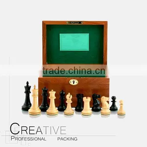 Wooden Backgammon Set Checkers for Travel Wooden Backgammon Set thumbnail-1