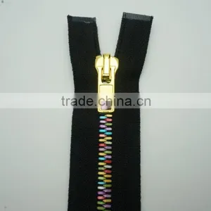 NO.5 METAL MUTI COLOR TEETH ZIPPER thumbnail-1