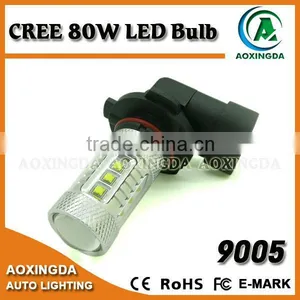 12~24V CREE 80W LED Fog Light 9005 High Power High Lumens thumbnail-1