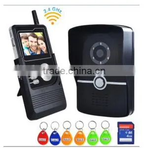 2.4" Color LCD Remote Control Wireless Video Door Phone Doorbell Intercom thumbnail-1
