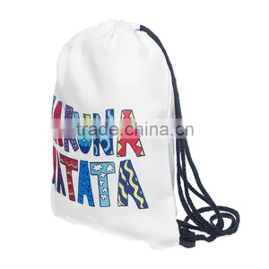 New Design 3d HAKUNA MATATA Full Printing Drawstring Toiletry Bag thumbnail-3