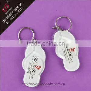 Custom Printed Acrylic Charms/acrylic Flip Flop Keychain for Promotional Souvenir Gift thumbnail-1