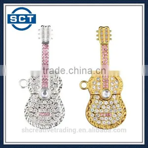 8GB/16GB/32GB Musical Guitar Model USB 2.0 Flash Drive Memory Stick Smart Storage U Disk thumbnail-6