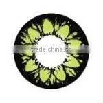 Hot Selling Green Flower Soft Color Contact Lens /contact Lenses for Dark Eye thumbnail-1