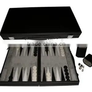 Leather Backgammon Set thumbnail-1