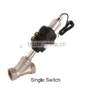 Two-way Top Grade Ss316 Normally Closed Angle Valve thumbnail-4