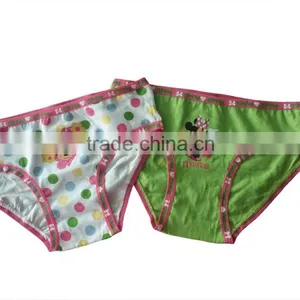 Children Girl Wearing Cotton Basic Printing Nice Underwear Breif thumbnail-1