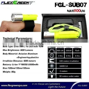 T6 High Bright Rechargeable LED Waterproof Mini Flashlight thumbnail-3