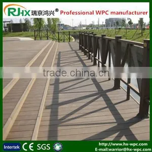 Plastic Composite Decking With Resistant to Decay and Mildew/grey Engineered Wood Floors thumbnail-1