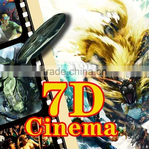 Attractive Simulation Ride 4D Cinema Equipment System, 4d Movie Theater Seat Simulator Motion Chair Quality Choice thumbnail-5