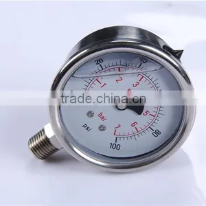 Hot Sale High Quality China Clear 0-600 Bar All Stainless Steel Pressure Gauge Digital Manometer thumbnail-2