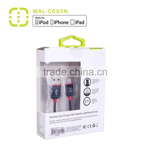 1.2m Mfi Cable for Iphone 6 and Devices With 8 Pin Connecor Wiht Retail Package thumbnail-2