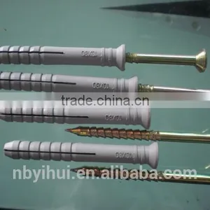 Nylon Hammer Fixing Anchor With Screws Manufacturer High Quality Fast Delivery thumbnail-1
