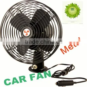 8'' 12v Deluxe Metal Car Fan thumbnail-1