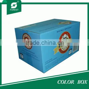 RECYCLED CORRUGATED CARDBOARD COLOR BOX thumbnail-5