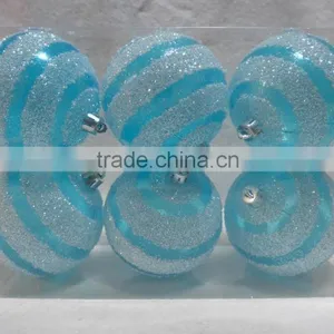 Wholesale Clear Plastic Ball 80MM Christmas Ornament Hand-painted Balls thumbnail-2