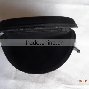 Black Eva Waterproof Storage Case/sunglass Case With Zipper thumbnail-2