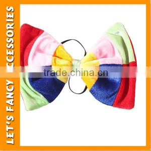 Clown Glittering Elastic Bow Tie Party Neckwear thumbnail-2