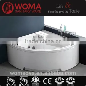 European Style Acrylic Sex Massage Corner Tub thumbnail-1