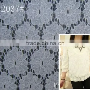 2037 Nylon Cotton Lace Fabric for Dress thumbnail-1